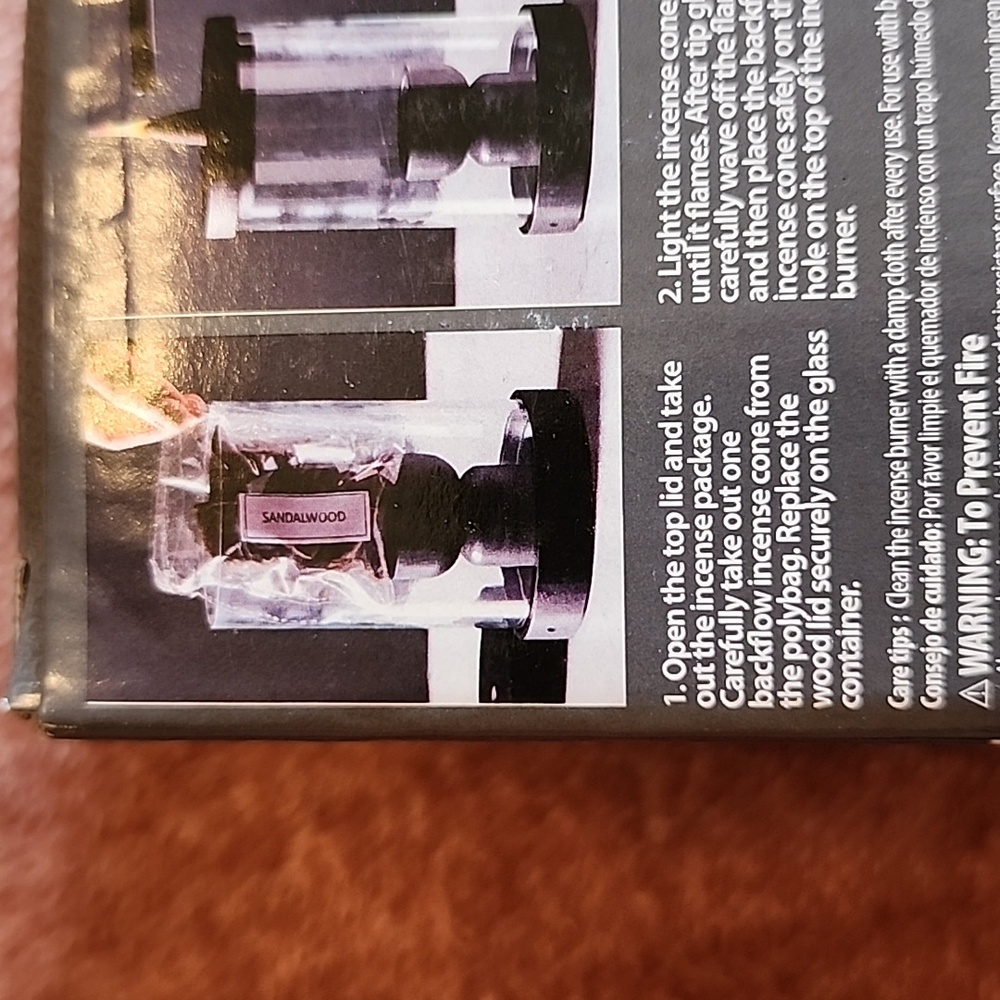 BH&G Backflow Incense Burner Kit - Picture 7 of 9
